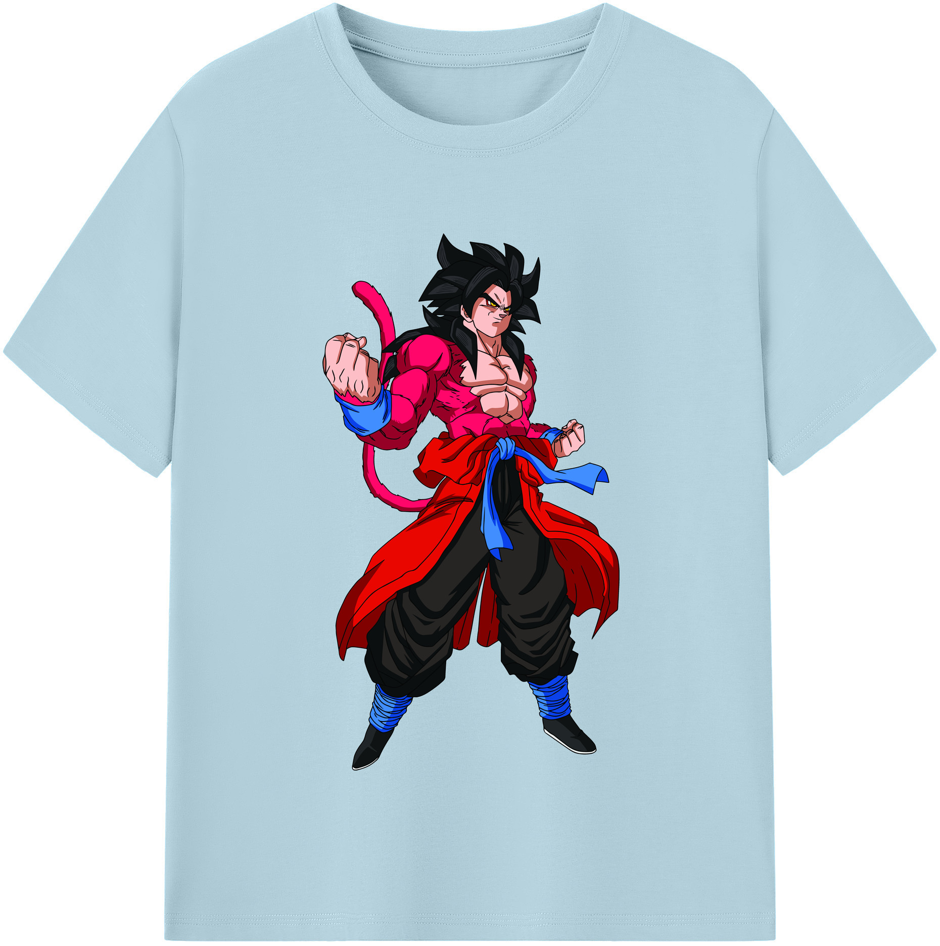 （画像用） ドラゴンボール 孫悟空（そん ごくう）Son Goku カカロット DRAGON BALL Kakarotto 綿100％半袖Tシャツ（フロントプリント）